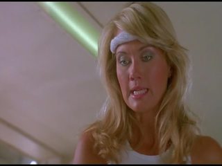 Angela aames i den förlorat empire 1984, högupplöst smutsiga video- f6